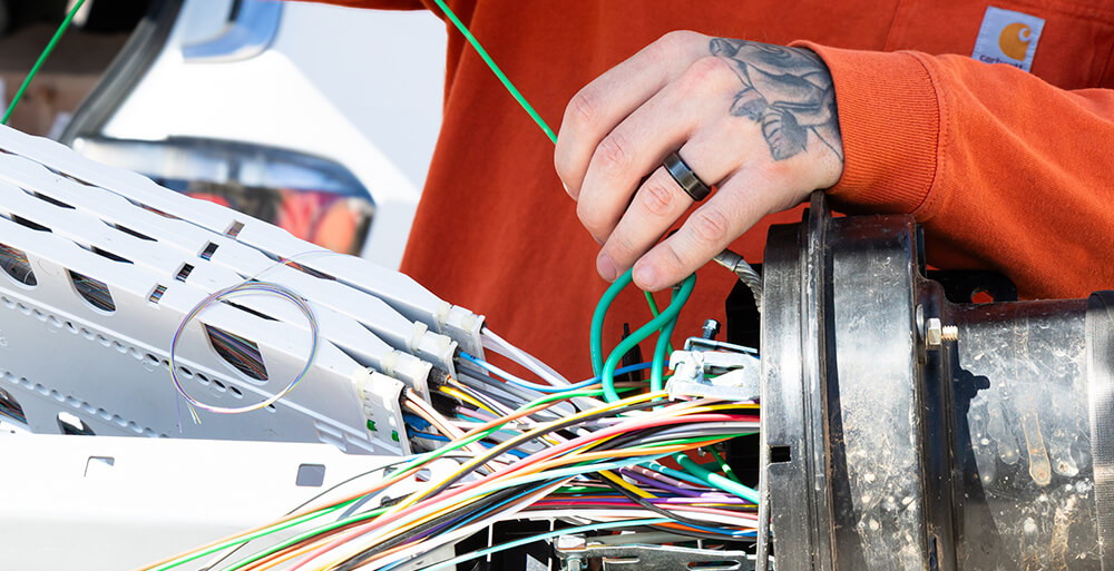 Fiber splicing